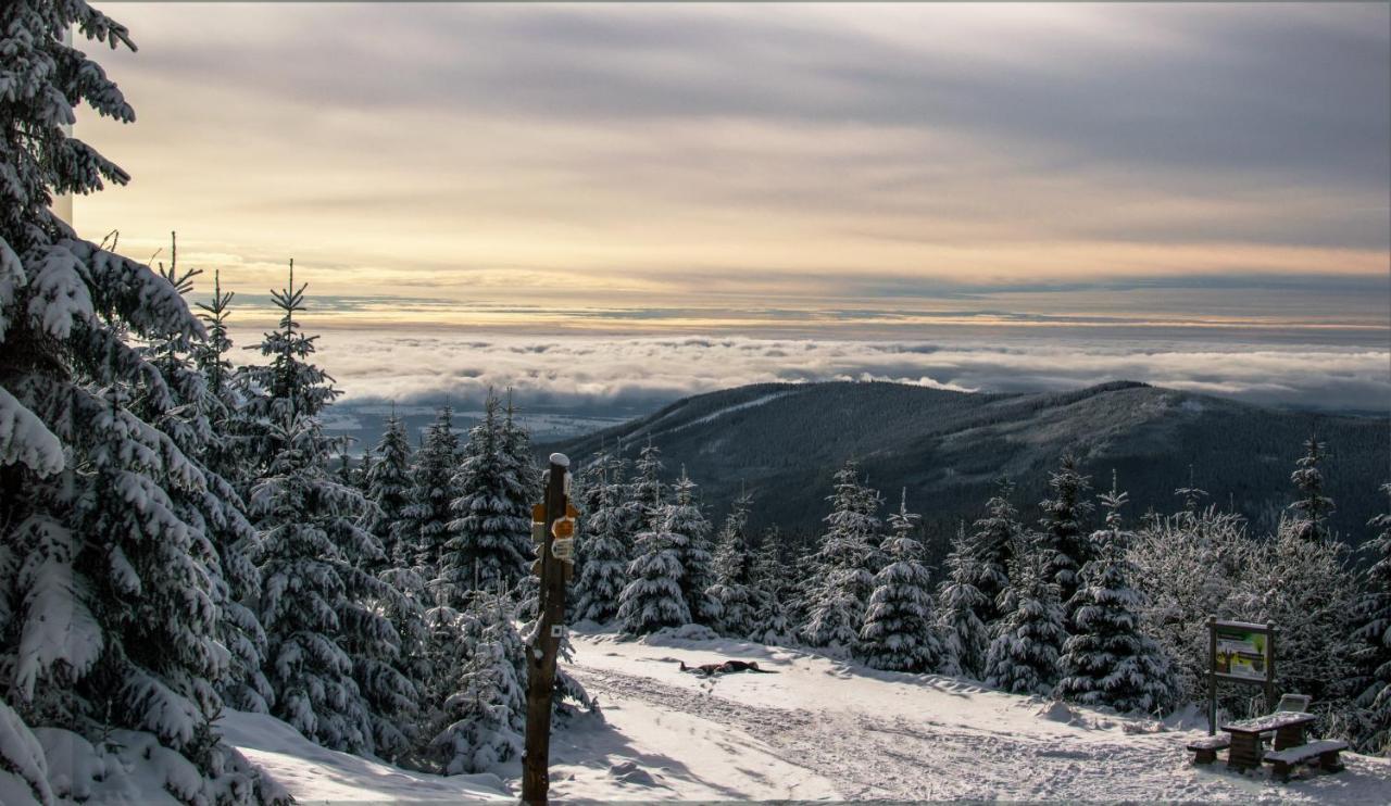 Ski Hotel Svoboda Nad Upou Bagian luar foto
